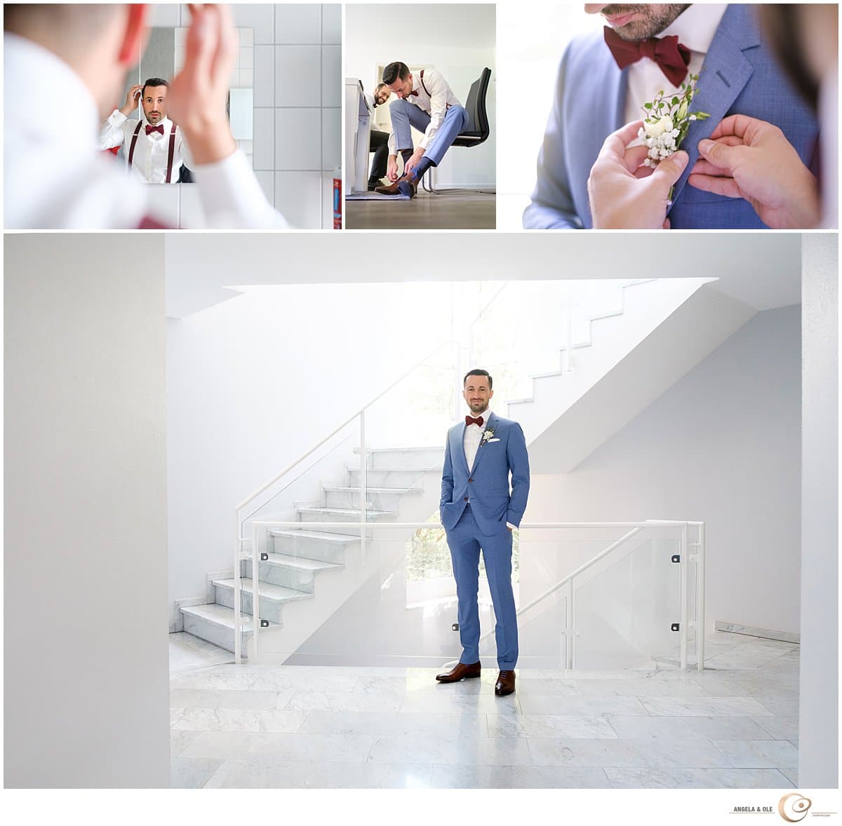 Hochzeit Scheune - Brautigam